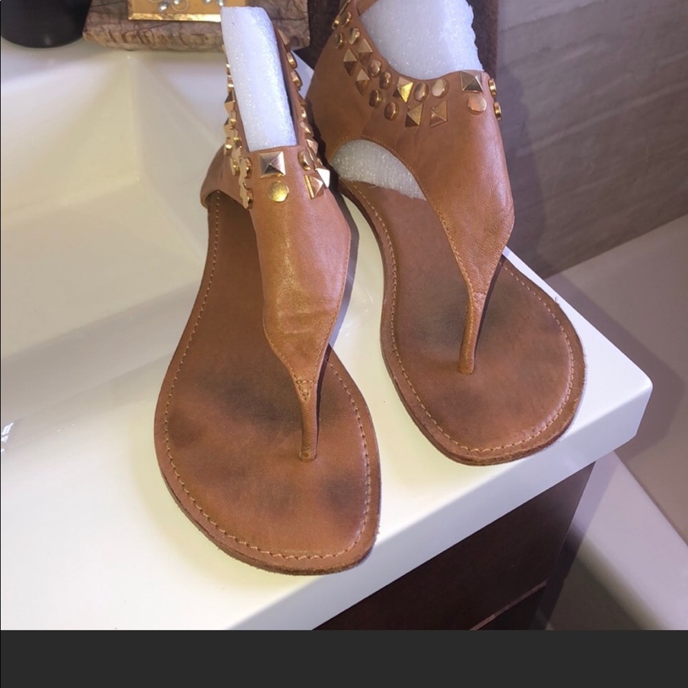 Leather Tory Burch Sandals